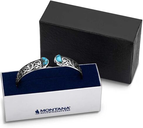 Montana Silversmiths Montana Skies Turquoise Cuff Bracelet​ in Kuwait
