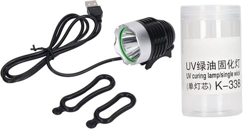 Curing Lamp Single Bead USB Powered Small Portable Green Oil Curing Light for Inspection in Saudi Arabia