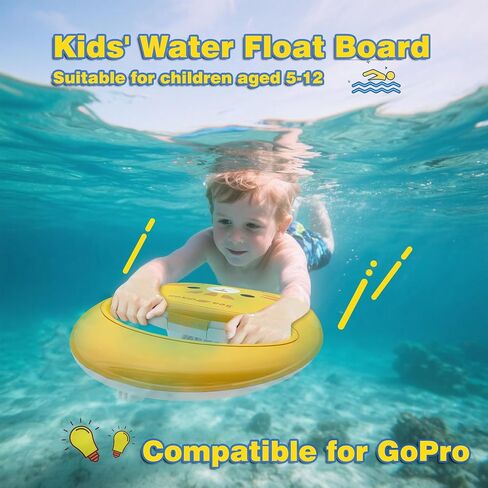 Electronic Swim Kickboard, Underwater Scooter Surfboard Underwater Scooter Portable Swimming Kickboard with Safety Lock for Kids Adults Water Sports in Saudi Arabia