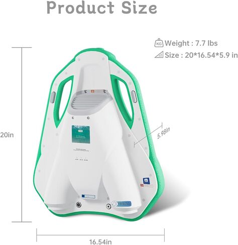 Electric Swimming Kickboard for Kids,Motorized Swim Board with Water Gun, Motorized Swim Training for Children Adults, 60N Thrust, 198 lbs Buoyancy, 25V Rechargeable Battery in Kuwait