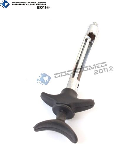 OdontoMed2011 Syringe Instrument 1.8ml Self Aspirating Cartridge Syringe Black Handle in Saudi Arabia