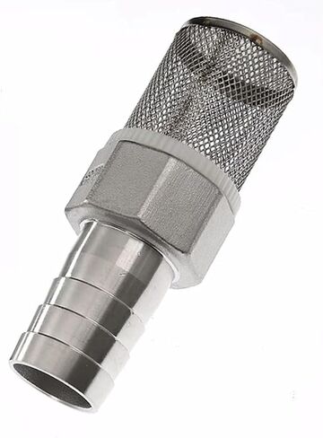 On Pipe Strainer, Inline Mesh Screen,Stainless Steel Hose Filter, Garden Irrigation Tube Car Wash Pump Stainless Steel Filter Net Mesh Water Filter(1/4" 33mm) in Saudi Arabia