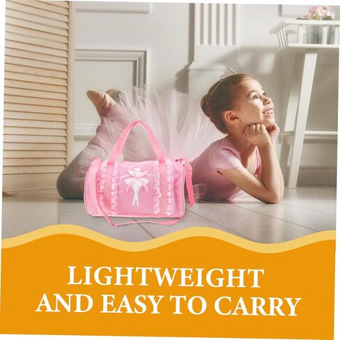 Ballet Dance Shoulder Bag for Girls Portable Single Shoulder Tote Waterproof Dance Bag for Boys and Girls Adjustable Strap and Travel in Saudi Arabia