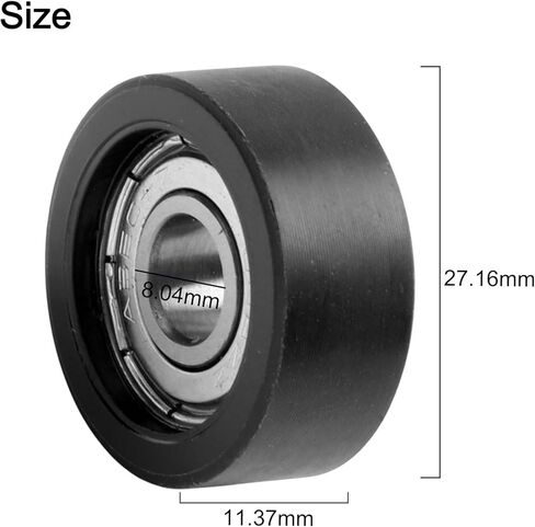 Rowing Machine Seat Wheels 4-Pack, 27Mm Diameter Rowing Machine Bearing Pulley Wheel Replacement For Water Rowers in Saudi Arabia