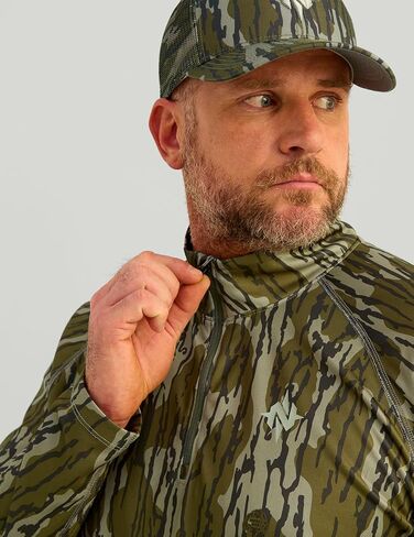 Nomad Men's Mirage 1/4 Zip, Performance Hunting Pullover Shirt in Saudi Arabia