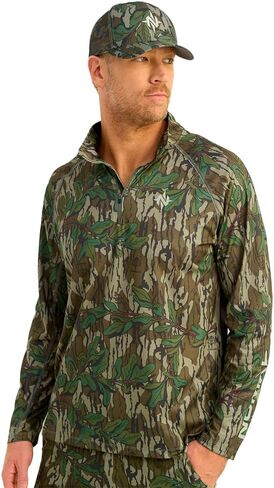 Nomad Men's Mirage 1/4 Zip, Performance Hunting Pullover Shirt in Saudi Arabia