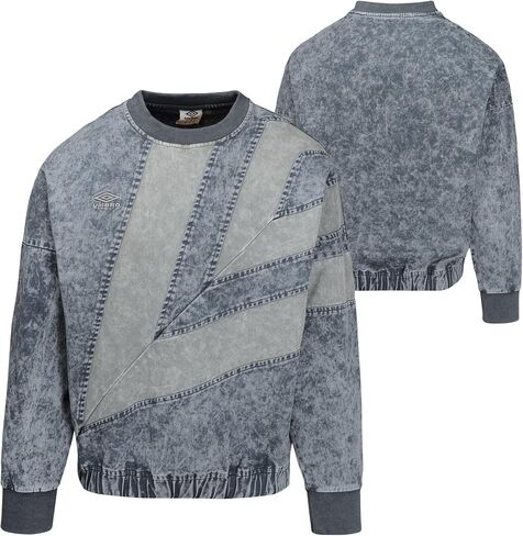 Umbro Men's Washed Diamond Drill Sweater in Saudi Arabia