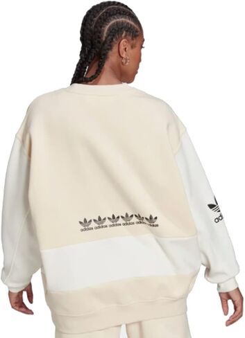 adidas Originals Trefoil Logo Play Sweater Wonder White MD in Saudi Arabia