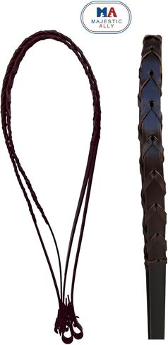 Majestic Ally Padded Raised English Bridle, Premium Leather, Matching Laced Reins in Saudi Arabia