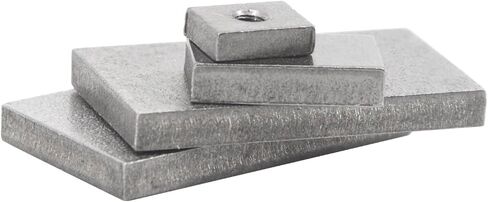 M6 Square Nuts 304 Stainless Steel Rectangular Nuts Thread Fasteners for Machinery Furniture Connector 20x15x5mm (10 Pack) in Saudi Arabia