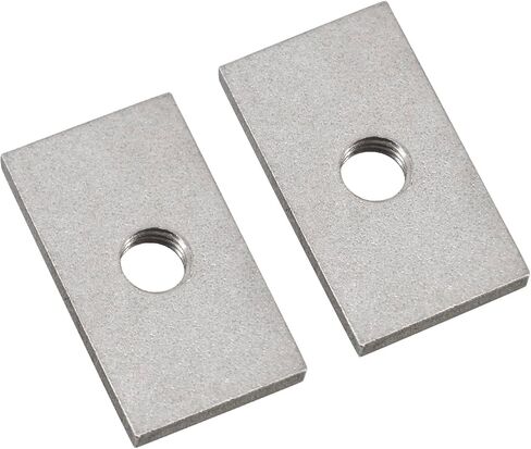 M6 Square Nuts 304 Stainless Steel Rectangular Nuts Thread Fasteners for Machinery Furniture Connector 20x15x5mm (10 Pack) in Saudi Arabia
