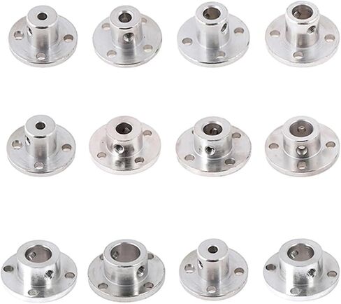 Flange Coupling Flange Shaft Coupling Guide Shaft Support Rigid Metal Coupler 1Pcs(Inner diameter 10mm) in Saudi Arabia