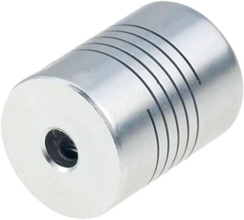 D19L25 5x8mm Aluminium CNC Motor Jaw Shaft Coupler 5mm to 8mm Flexible Coupling OD 19x25mm Dropshipping 3/4/5/6/6.35/7/8/10mm 1Pcs(3x4) in Saudi Arabia