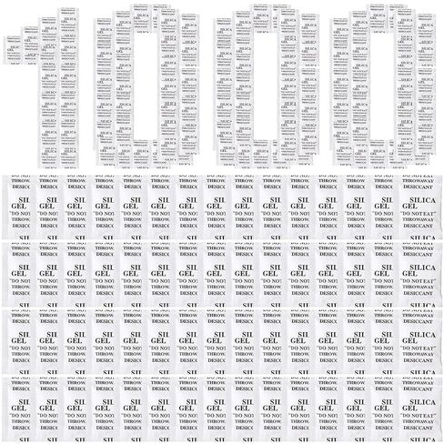 1000 Pcs 2 Gram Silica Gel Packets Desiccant Packs for Storage Moisture Absorbers Silica Gel Anti Humidity Transparent Food Grade Desiccant Packs for Electronics, Clothes Shoes, Jewelry in Saudi Arabia