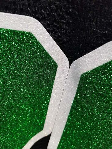 Custom Womens Blinged Football Black Mesh Jersey Saquon Barkley Size Large in Saudi Arabia