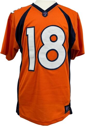 Peyton Manning Jersey Orange Denver | Unisex Adult Sizes S-5XL Unsigned Custom Sewn Stitched in Saudi Arabia