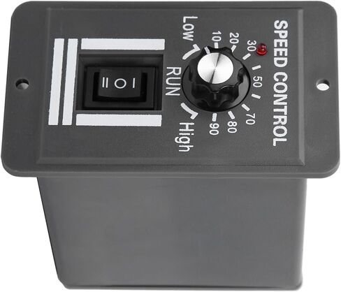 12-60V 20A وحدة تحكم سرعة محرك DC ، وحدة تحكم PWM متغيرة للأمام/العكسي ، منظم سرعة المحرك الكهربائي للفرشاة ، حاكم مفتاح CW CCW قابل للتعديل CW CCW in Kuwait