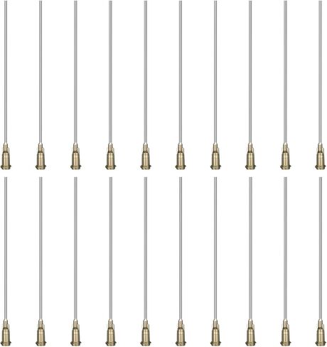Honoson Blunt Tip Dispensing Needles 20 Pack 14G 4 Inch Industrial Liquid Dispenser Needle for Refilling Liquid Inks Adhesive Glue Oil(14GA,Green) in Saudi Arabia