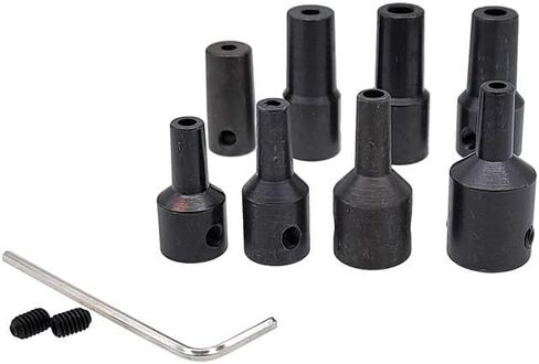 1pc Drill Chuck B12 Connecting Rod 4mm 5mm 6mm 8mm 10mm 12mm Shaft Adaptor Sleeve Steel Copper Coupling(5mm) in Kuwait