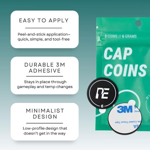 Cap Coins موازنة مجداف مرجحة-يعزز سرعة اليد ويقلل من الشعور الثقيل لتحسين التحكم in Kuwait