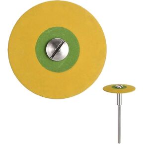 26mm Rubber Diamond Wheels For Zirconia Porcelain Lab Polisher Wheel Disc(Medium Coarse) in Kuwait