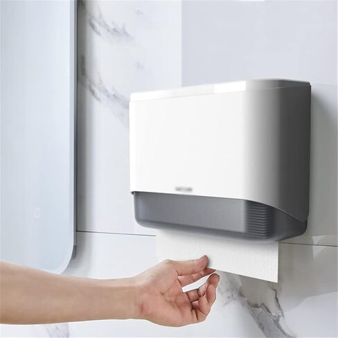 FMURY Hand Wipe Tissue Box Wall-Mounted Toilet Kitchen Paper Pumping Box Perforation-Free Commercial Household in Saudi Arabia