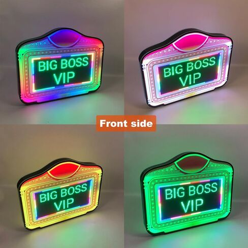 Bottle Service Sign, LED Handheld Bottle Service Display Sign,Nightclub Bottle Presenter for Wedding Birthday Parties,APP Programmable Scroll Play RGB Color in Saudi Arabia