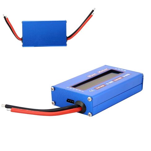 RC Digital Wattmeter Watt Meter Meter ، يعمل مع ما يصل إلى 100A ، يعمل مع بنوك بطارية 12or24or36or48v ، ALU دقيقة ، Chrom Resistor in Saudi Arabia