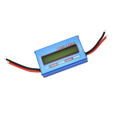 RC Digital Wattmeter Watt Meter Meter ، يعمل مع ما يصل إلى 100A ، يعمل مع بنوك بطارية 12or24or36or48v ، ALU دقيقة ، Chrom Resistor in Saudi Arabia