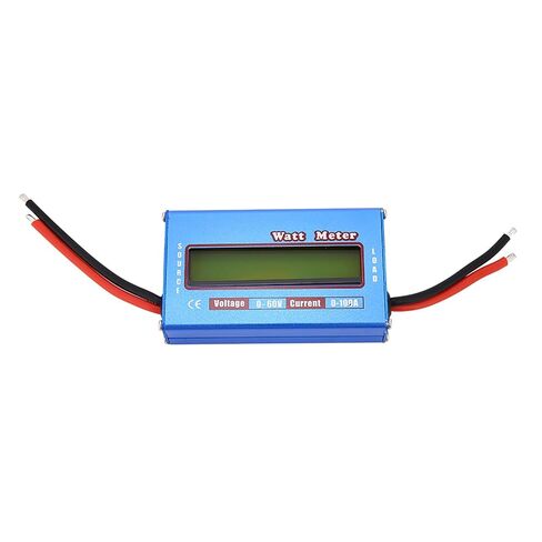 RC Digital Wattmeter Watt Meter Meter ، يعمل مع ما يصل إلى 100A ، يعمل مع بنوك بطارية 12or24or36or48v ، ALU دقيقة ، Chrom Resistor in Saudi Arabia