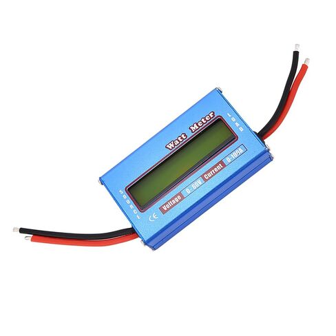 RC Digital Wattmeter Watt Meter Meter ، يعمل مع ما يصل إلى 100A ، يعمل مع بنوك بطارية 12or24or36or48v ، ALU دقيقة ، Chrom Resistor in Saudi Arabia