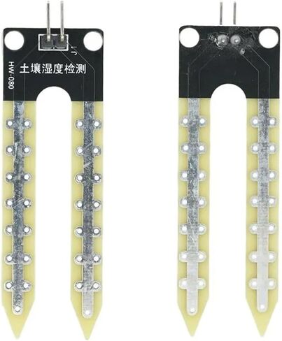 Soil Humidity Sensor Module Hygrometer Detection Soil Moisture Sensor Sensing Module for Automatic Watering System(Black) in Saudi Arabia