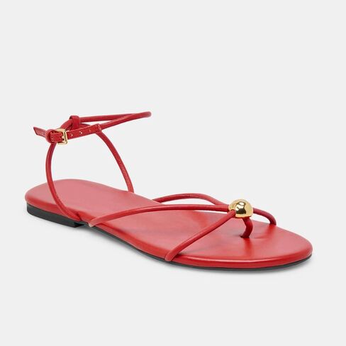 Strappy Flat Sandals for Women Comfortable Open Round Toe Sandals Dressy Beach Thong Flip Flop Slides in Saudi Arabia
