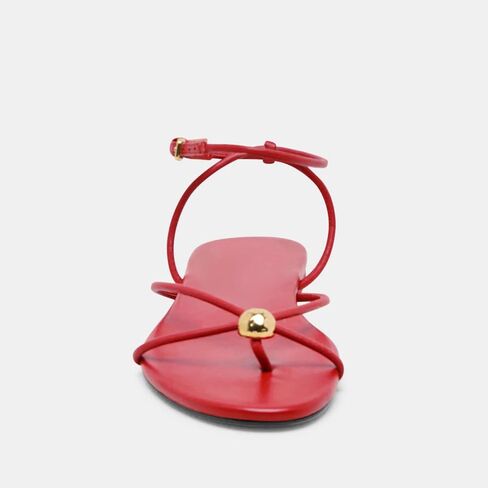 Strappy Flat Sandals for Women Comfortable Open Round Toe Sandals Dressy Beach Thong Flip Flop Slides in Saudi Arabia