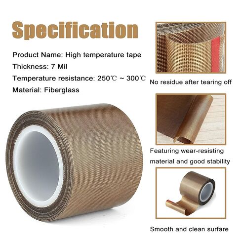 Teflon Tape ، 3/4 بوصة 30 قدم شريط Ptfe شريط السدادات الفراغ ، وآلة السدادات اليدوية والدفاع ، وعزل PTFE الألياف الزجاجية المغلفة ملاءمة لتناول الطعام ، ختم وجبة ، ويستون ، كابيلا ، إلخ. in Saudi Arabia