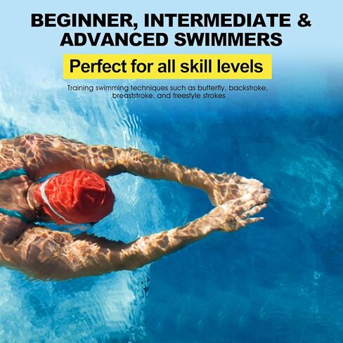 Swim Parachute Belt Swim Tether Stationary Train Equipment for Adult - for Tempo Trainer Swimming Adjustable Length Swim Belts for Enhanced Strength Performance and Endurance Aquatic in Saudi Arabia