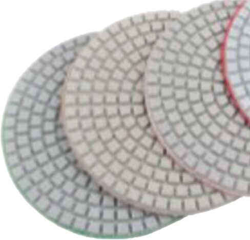 10Pcs Diamond Polishing Disc, Flat Soft Grinding Wear with Backer for Drill, Grinder, Polisher, for Stone Ceramic in Saudi Arabia