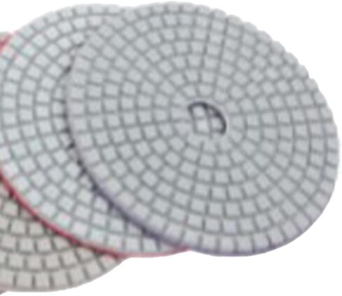 10Pcs Diamond Polishing Disc, Flat Soft Grinding Wear with Backer for Drill, Grinder, Polisher, for Stone Ceramic in Saudi Arabia