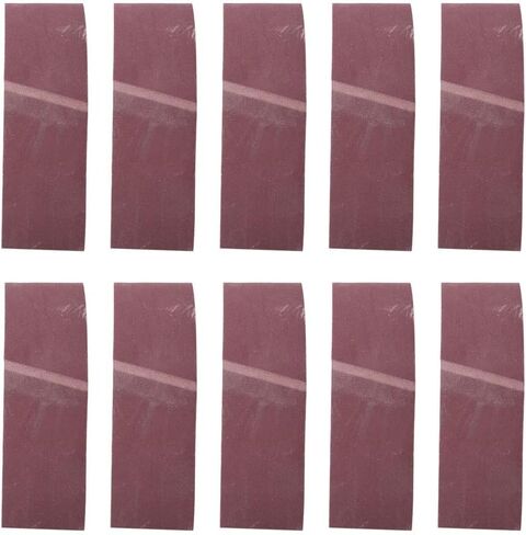 10pcs 610x100mm حزام الصنفرة شريط كاشيد الألومنيوم لأجهزة الأثاث الخشبي (180#) in Kuwait
