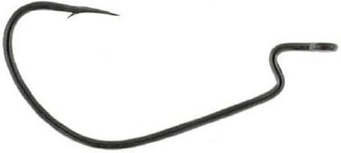 المالك الأمريكي 5140-141 خطاف Bass J مع نقطة قطع، مقاس 4/0، Z ​​Bend in Kuwait