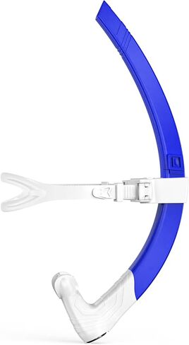 Detachable Portable Snorkel for Lap Swimming Unisex-Adult Silicone Adjustable Headband One Way Exhaust Valve in Kuwait