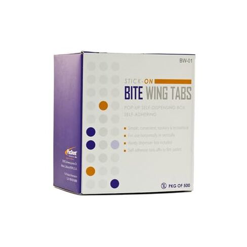 House Brand CP001/BW-01 Stick-On Bite Wing Tabs 500/Bx in Kuwait