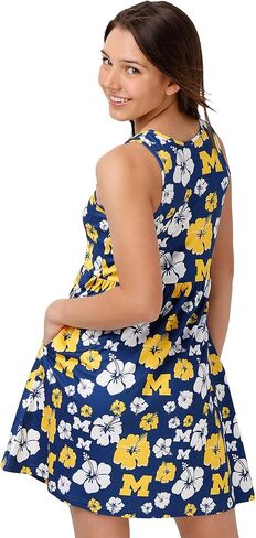 FOCO NCAA Womens NCAA College Team Logo Ladies Fashion Flative Sundress in Kuwait