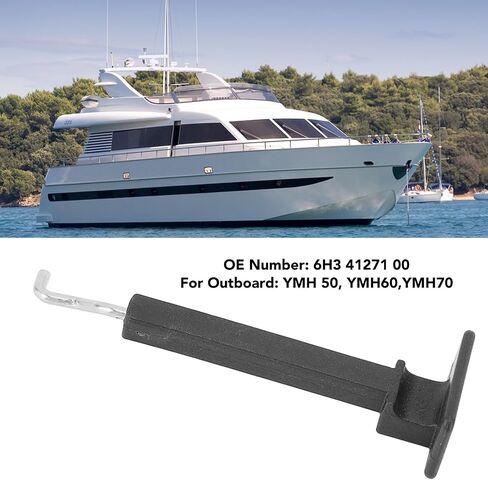 Outboard Motor Choke Rod - Stainless Steel Damper Rod for 6H3 41271 00 - Ideal for Outboard Motors and Marine Accessories in Saudi Arabia