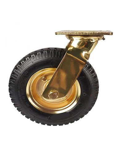 1 قطعة من العجلات 8 بوصات عجلات مطلقة على حقائب الفندق المطاطية (8 بوصة ثابتة) in Kuwait