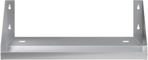 AmGood Stainless Steel Wall Shelf with Side Guards (48" Long x 12" Deep) in Kuwait