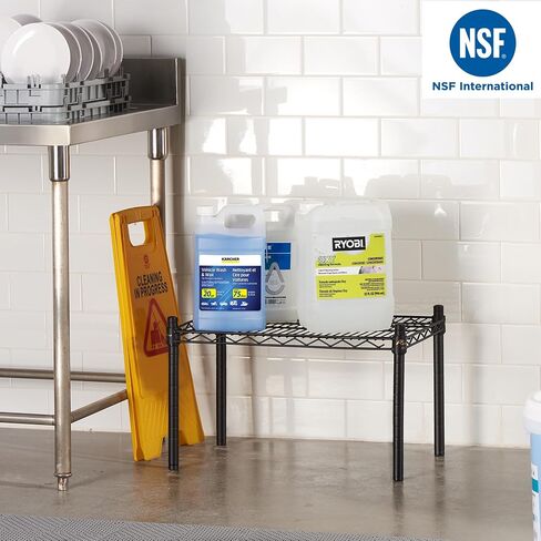 رف تخزين Dunnage APLSS ، 18 "× 36" × 14 "، معتمدة من NSF ، قابلة للتعديل ، رطبة وجافة ، لرسوم المطبخ مرآب البرودة والفريزر ، سعة 800 رطل ، in Saudi Arabia