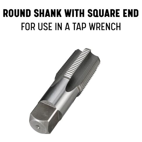 Drill America 1/2" NPS Tap and 1-1/2" OD Round Die Kit, HSS National Pipe Straight Tap and Die in Kuwait