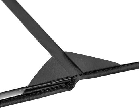 Menu Covers Made of Premium Faux Leather (10-Pack) - 8.5" X 14" (Black, 4 Views) in Kuwait