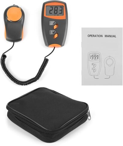 LX1010BS Digital Luxmeter LCD Display Light Meter Environmental Testing Illuminometer in Saudi Arabia